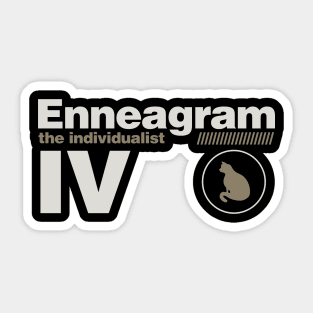 Enneagram 4 Sticker